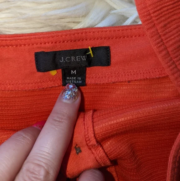 J.CREW - Textured Button-Front Tank - Picture 9 of 12